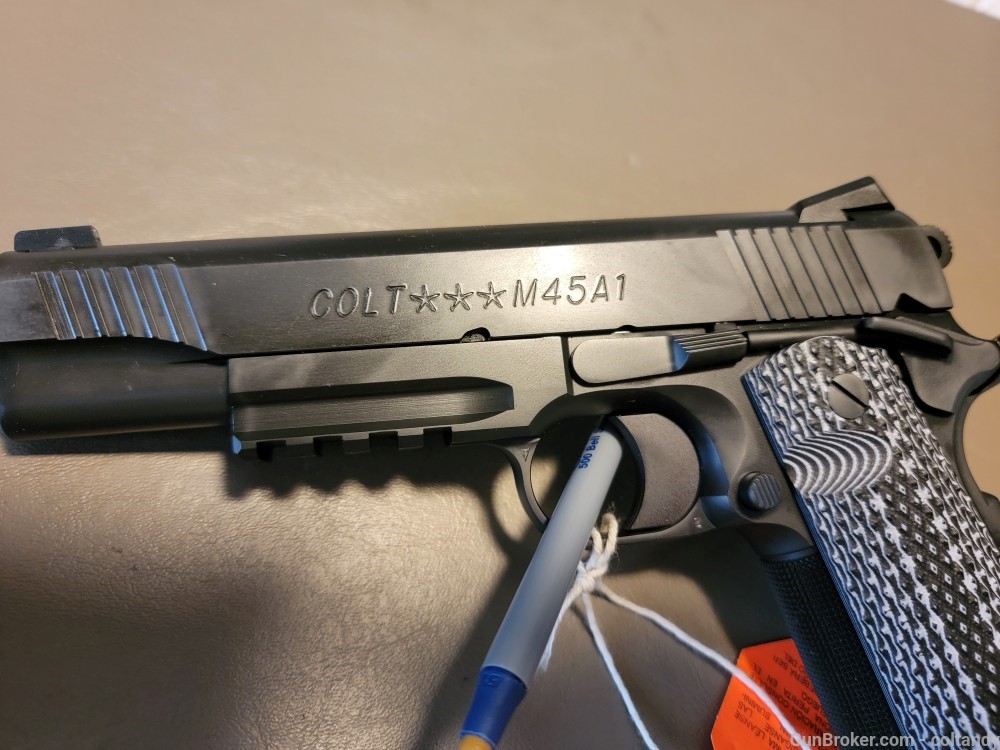 NIB Colt Government M45A1  CQBP 45ACP Black Ionbond O1070CQB Custom Shop-img-4