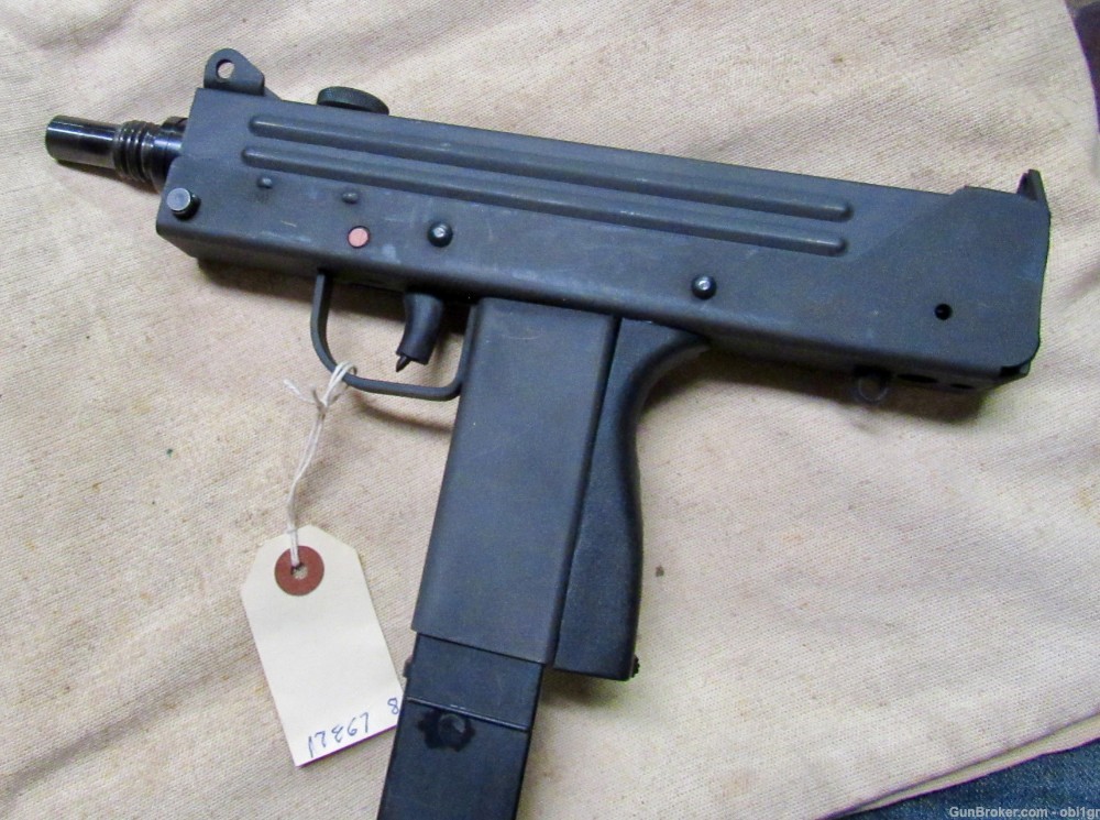 Cobray SWD M-11 9mm Semi Auto Pistol Closed Bolt .01 NO RESERVE-img-4