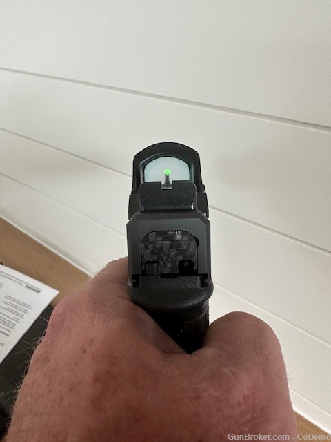 Glock 34 Gen 3 9mm Combat Master Holoson Green Dot -img-13