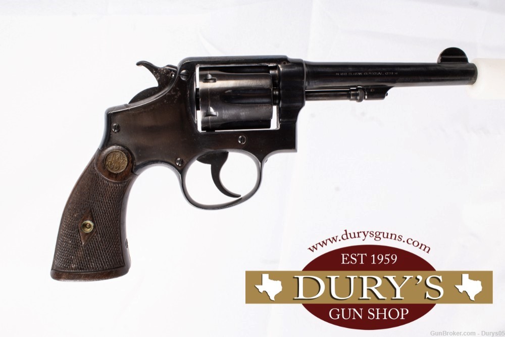 Smith & Wesson Pre Model 10 38SPL Durys # 18410-img-0
