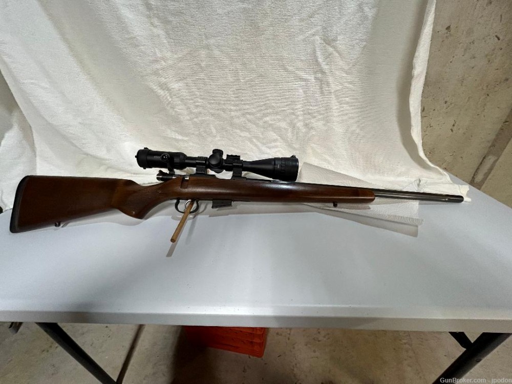CZ 453 17HMR with fluted barrel and single set trigger-img-2