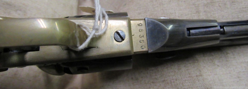 CVA Reproduction Brass Frame .36 Caliber Percussion Revolver .01 NO RESERVE-img-8