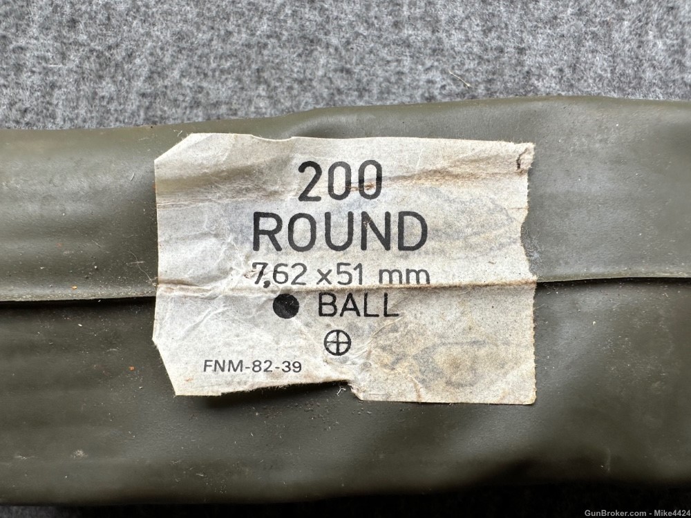 200 Round-Portuguese 7.62x51 308 Winchester MEN Battle Pack-147 FMJ Ball-img-1
