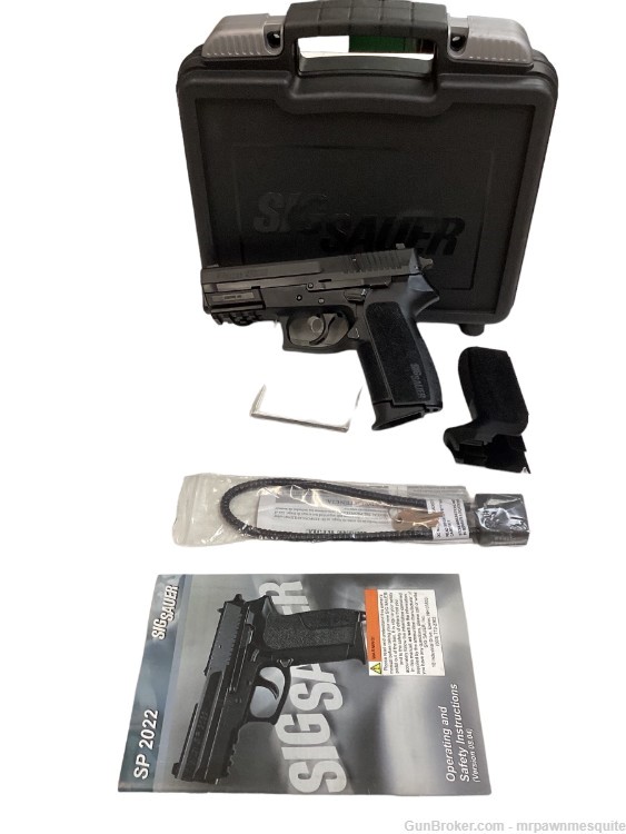 Sig Sauer SP2022 9mm, Good Condition. -img-0