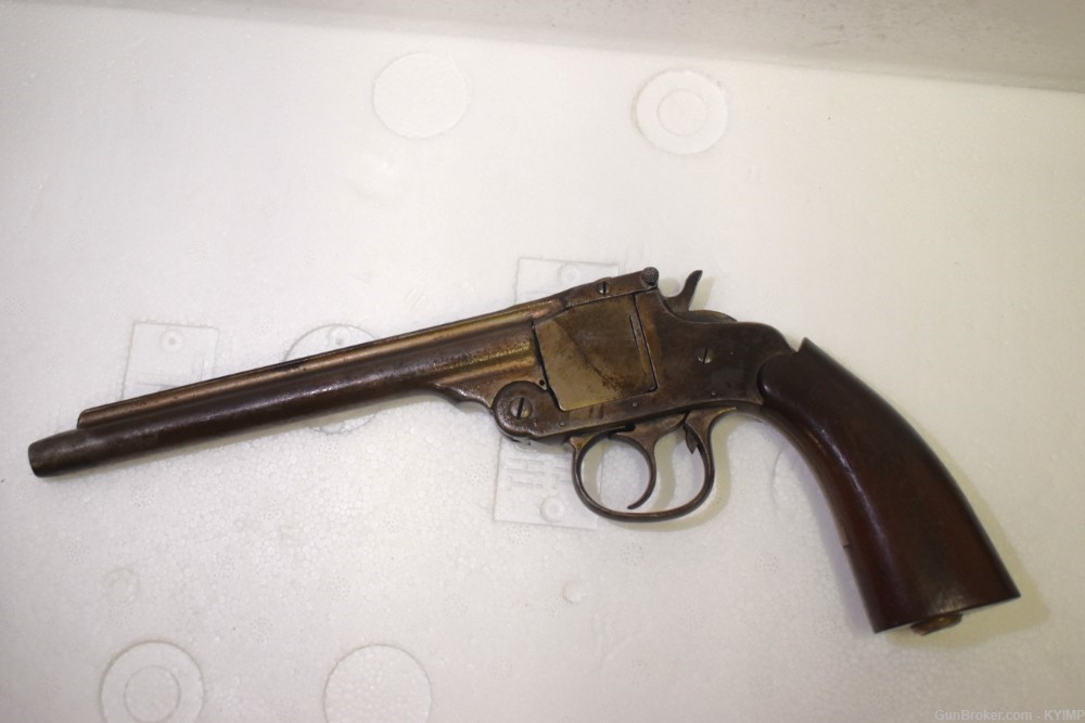 Harrington & Richardson .22 Top Break Single Shot Antique Handgun-img-2