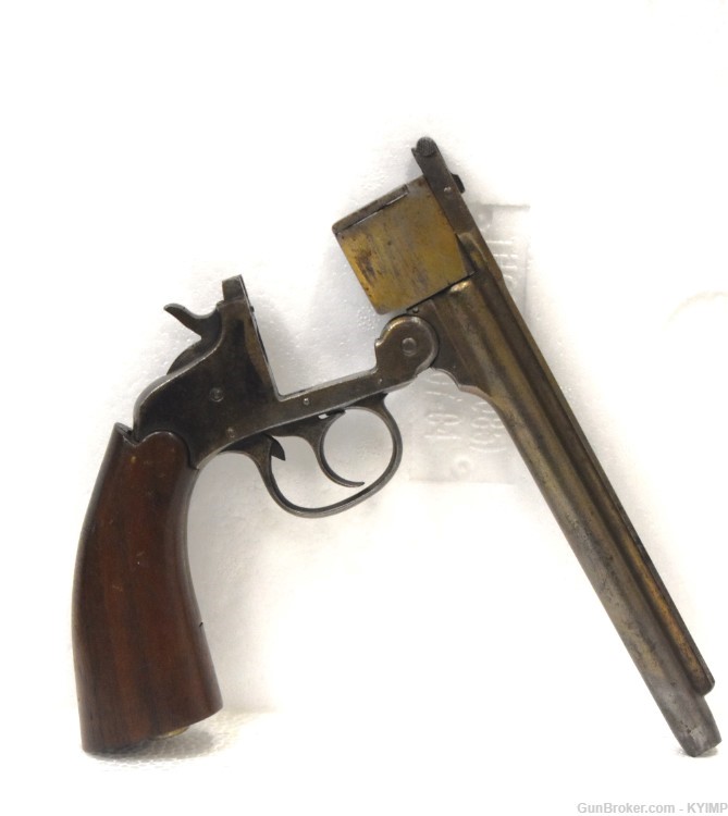 Harrington & Richardson .22 Top Break Single Shot Antique Handgun-img-20