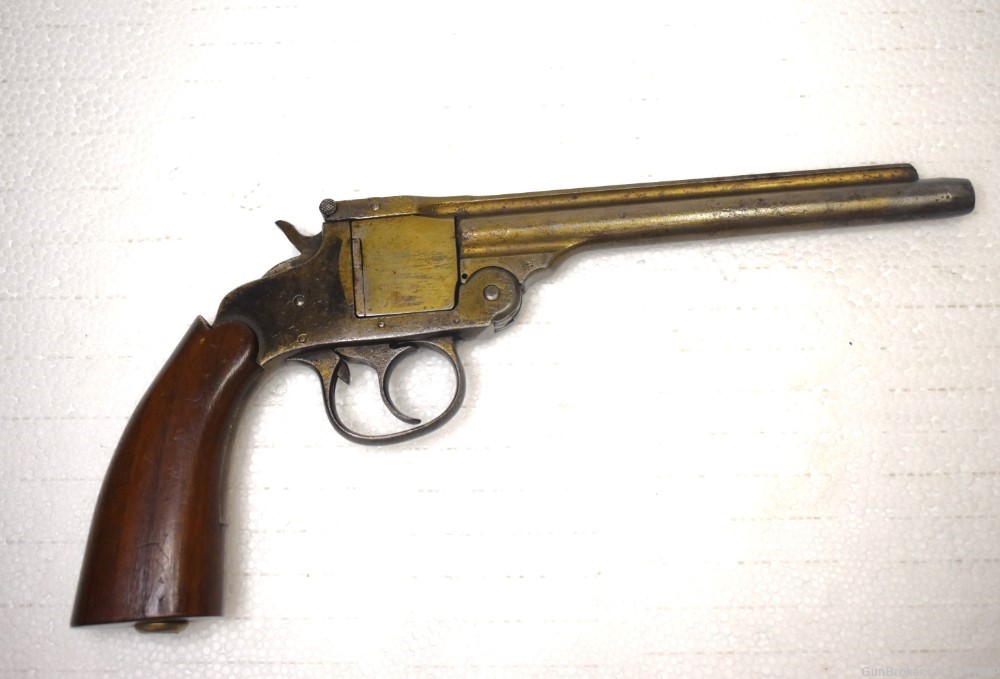 Harrington & Richardson .22 Top Break Single Shot Antique Handgun-img-22
