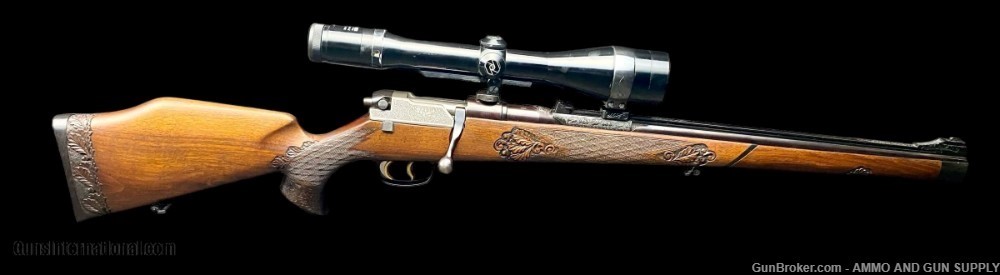 FANTASTIC MAUSER MODELL 66S DIPLOMAT LUX MODEL STUTZEN RIFLE - 30-06 -img-1