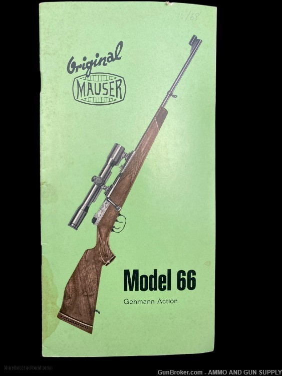 FANTASTIC MAUSER MODELL 66S DIPLOMAT LUX MODEL STUTZEN RIFLE - 30-06 -img-14