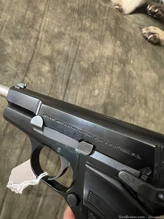Browning Hi Power semi auto .9mm pistol 4” barrel 1 mag 10 round like new -img-7