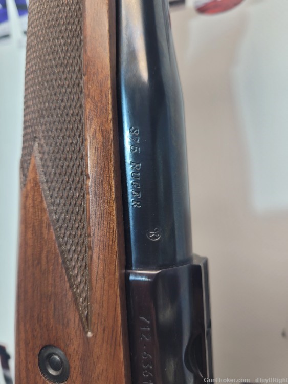 Ruger M77 Hawkeye African .375 Ruger Bolt Action Rifle Wood Stock-img-21