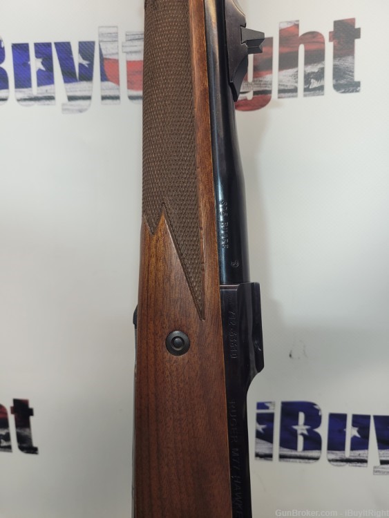 Ruger M77 Hawkeye African .375 Ruger Bolt Action Rifle Wood Stock-img-18
