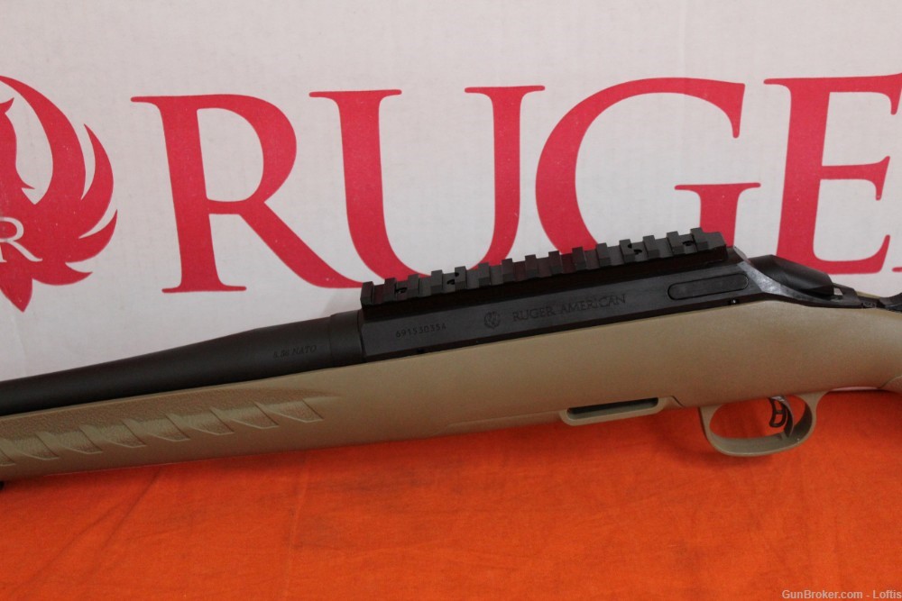 Ruger American Rifle FDE 5.56 NEW! Free Layaway! -img-3