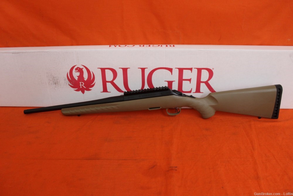 Ruger American Rifle FDE 5.56 NEW! Free Layaway! -img-0