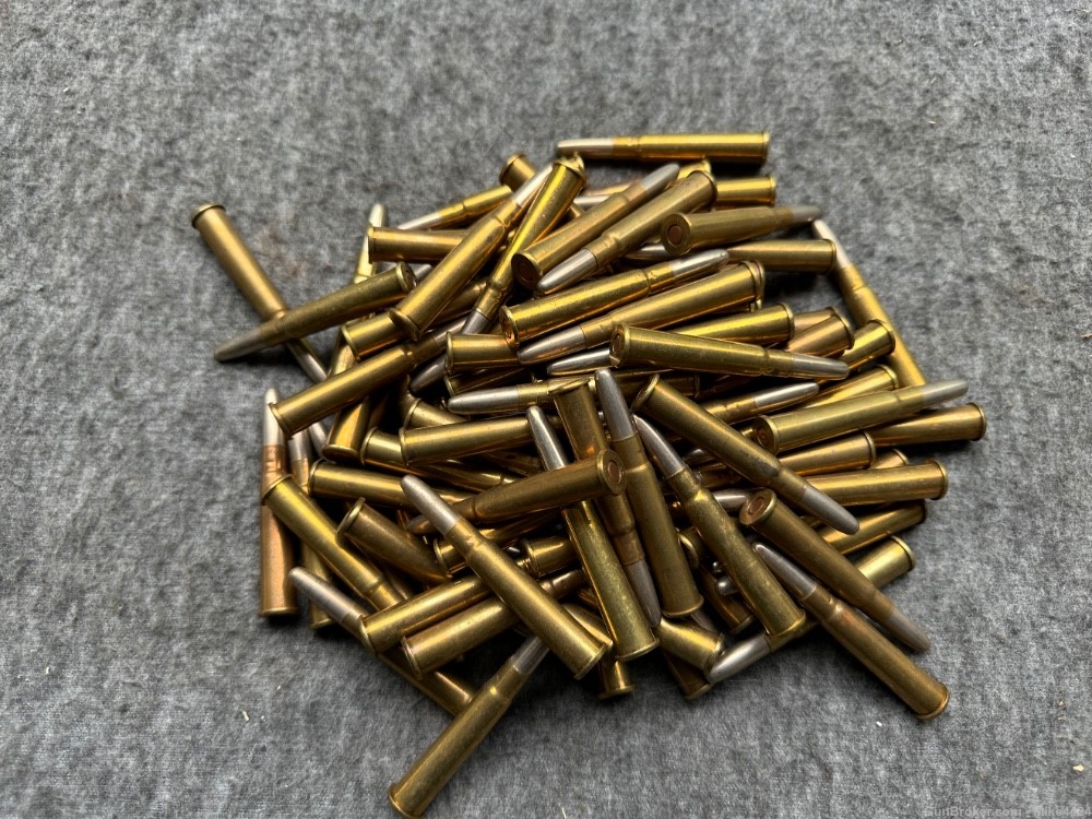 100 Rounds-WW1 Dated 303 British Enfield Ammo-Very Scarce Ammunition-img-0