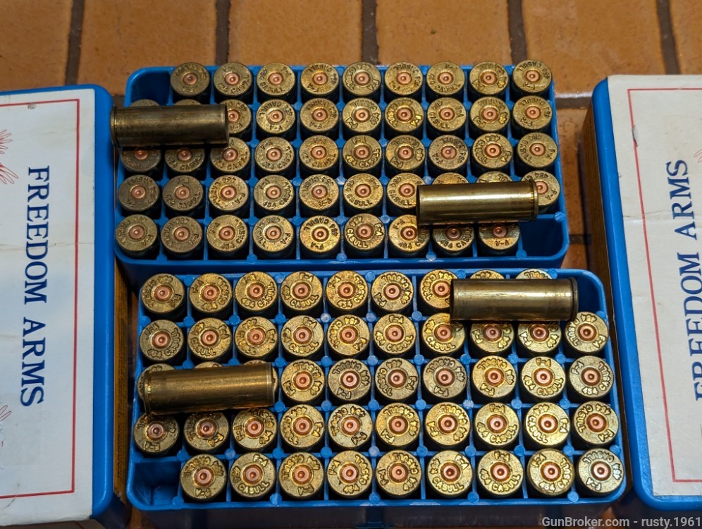 200 pieces FA Freedom Arms 454 Casull brass-img-4