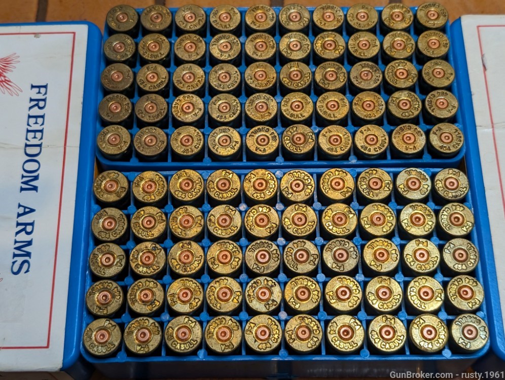 200 pieces FA Freedom Arms 454 Casull brass-img-3