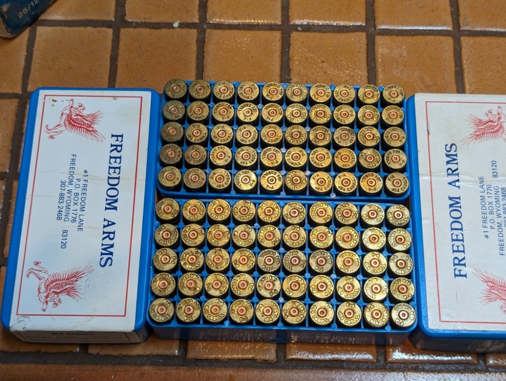 200 pieces FA Freedom Arms 454 Casull brass-img-2