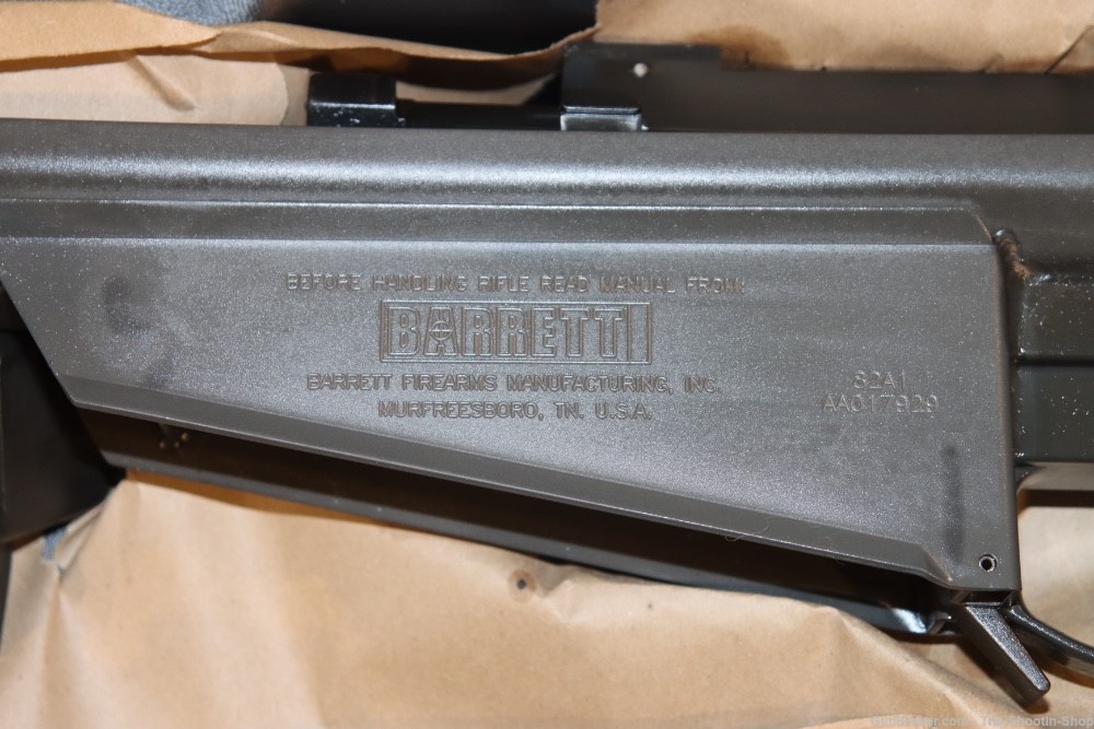 BARRETT Model M82A1 Rifle 50BMG 29" BLK 50 Caliber M82 A1 Bipod 13316 NEW-img-7