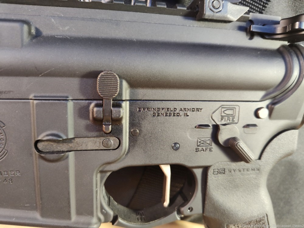Springfield Armory Saint Victor Pistol 8" Barrel 5.56 Nato w/ Mag & Case!-img-7