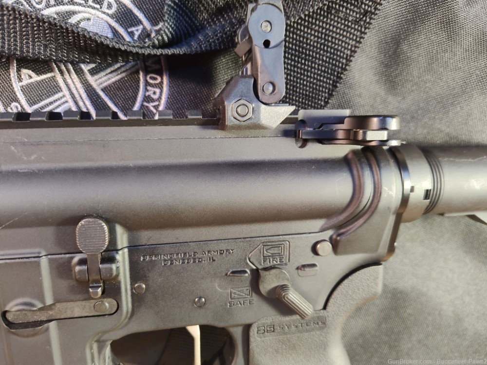 Springfield Armory Saint Victor Pistol 8" Barrel 5.56 Nato w/ Mag & Case!-img-8