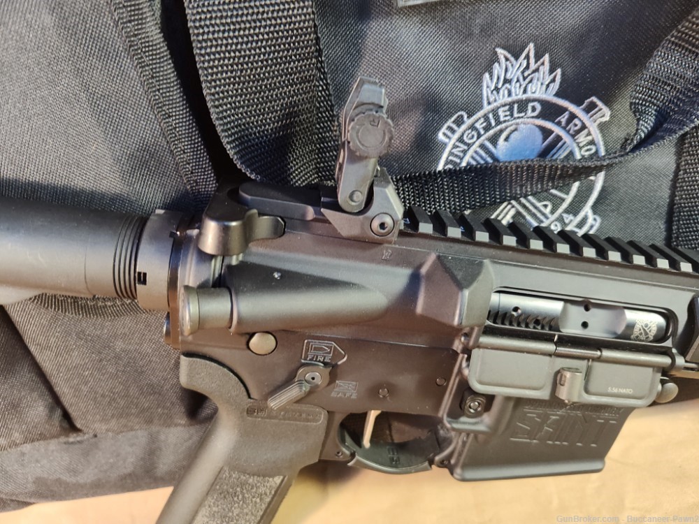 Springfield Armory Saint Victor Pistol 8" Barrel 5.56 Nato w/ Mag & Case!-img-14