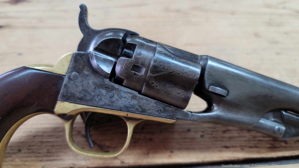 Col. Samual Colt 1862 Police Black Powder Revolver 36 caliber matching-img-14