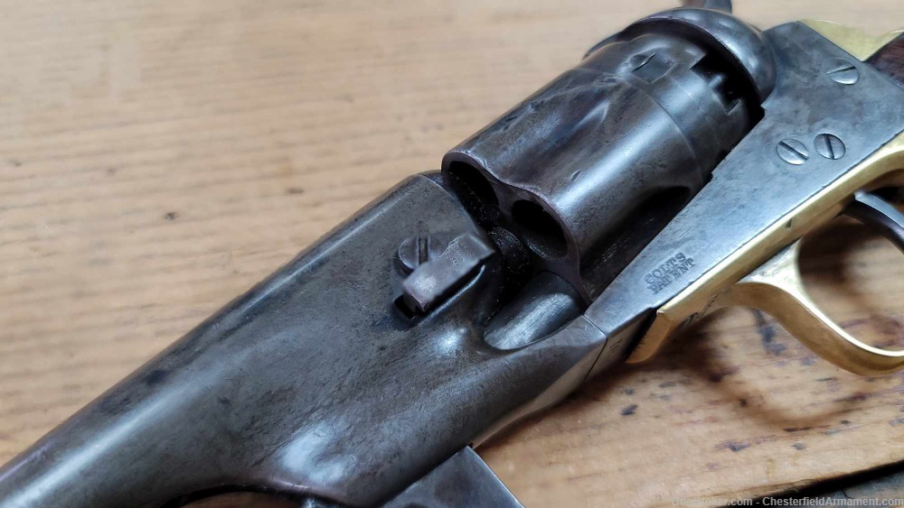Col. Samual Colt 1862 Police Black Powder Revolver 36 caliber matching-img-21