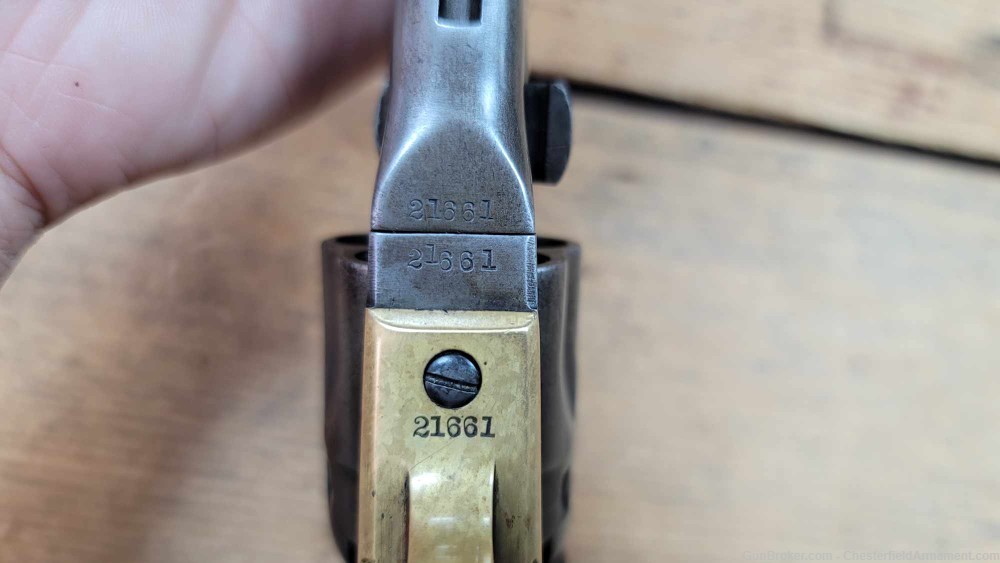 Col. Samual Colt 1862 Police Black Powder Revolver 36 caliber matching-img-10