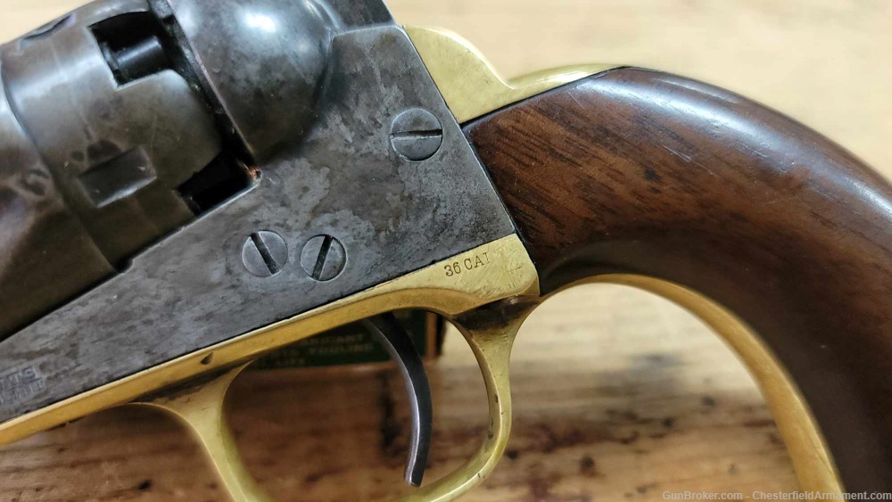 Col. Samual Colt 1862 Police Black Powder Revolver 36 caliber matching-img-7