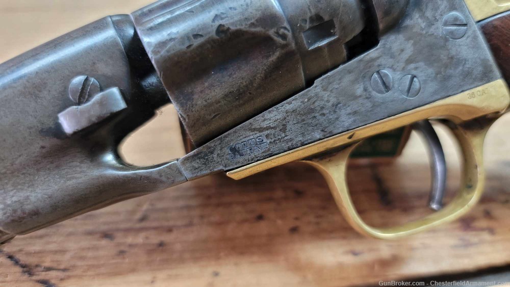 Col. Samual Colt 1862 Police Black Powder Revolver 36 caliber matching-img-8