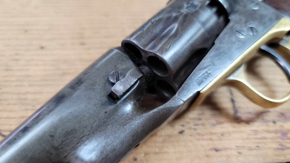 Col. Samual Colt 1862 Police Black Powder Revolver 36 caliber matching-img-22