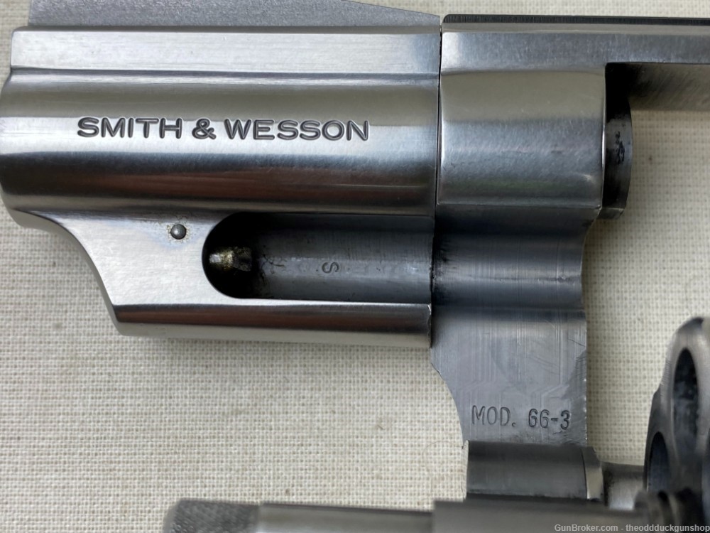 Smith & Wesson 66-3 357 Mag 2.5" Stainless-img-30