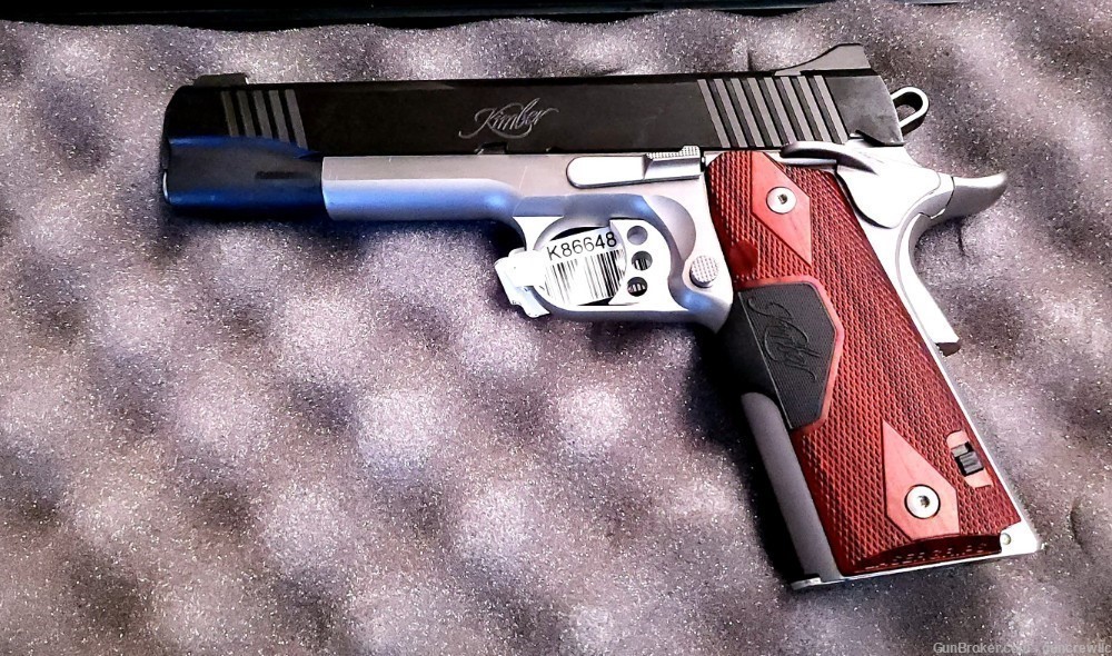  Kimber Custom II Two-Tone LG TT 3200387 CT Laser Grips 1911 45acp Layaway-img-3