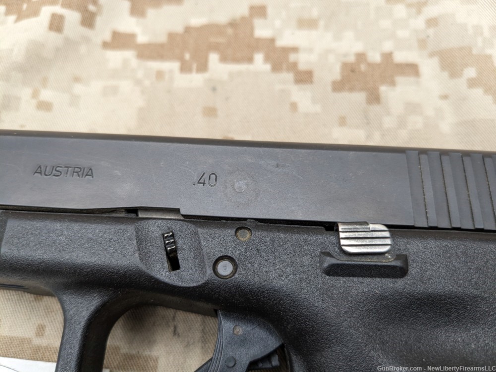 Glock 23 Gen 3 Pistol .40 S&W Police Trade In/USED G23 Austria Very Good-img-4