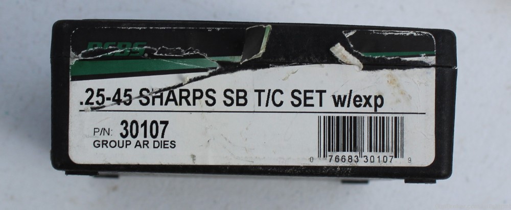 Sharps Rifle Co. Company Coplete Upper 25-45 Sharps 20": Threaded W/Dies -img-22
