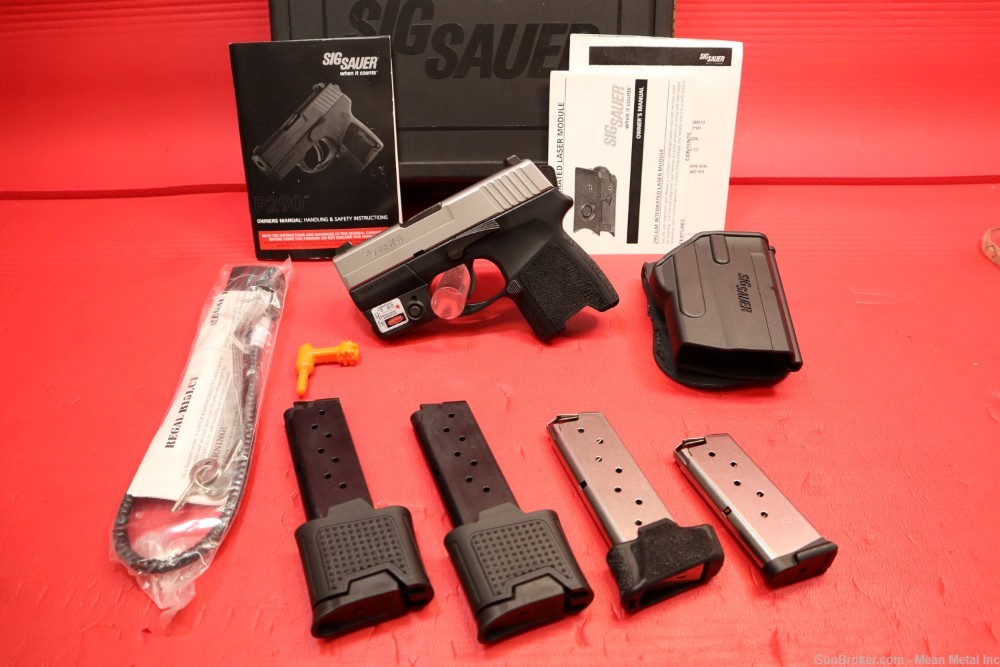 *PENNY START* Sig Sauer P290 9mm w/Laser Plus Xtras *NO RESERVE* 290-img-2