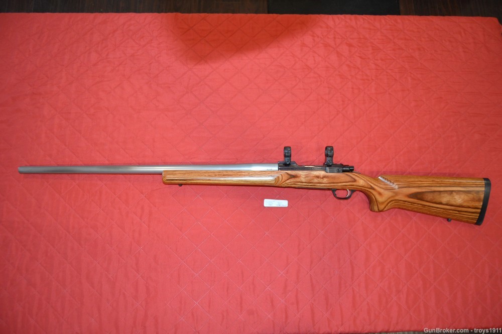 Ruger M77 Mark ll 2 22-250 Model 07866 varmint target with rings 1992-img-1