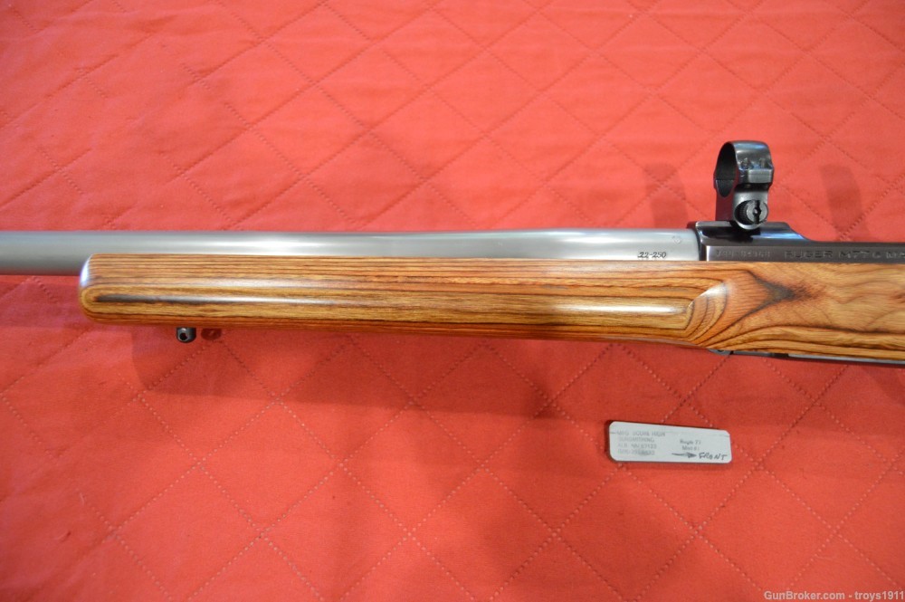 Ruger M77 Mark ll 2 22-250 Model 07866 varmint target with rings 1992-img-8