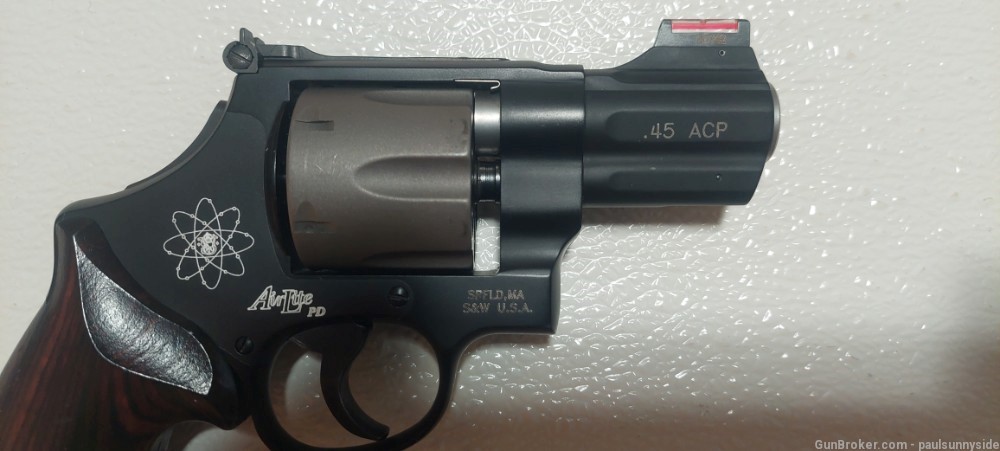 Smith and Wesson 325 PD 45acp Scadium Revolver -img-1