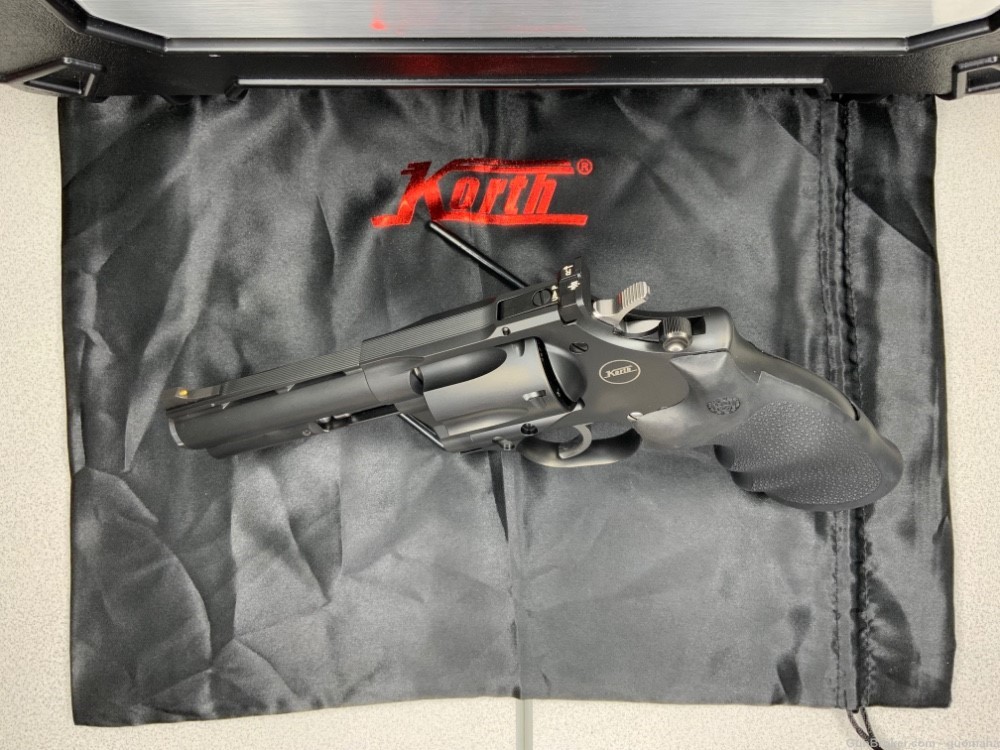 KORTH MONGOOSE 357 MAGNUM / 9MM 4" DOUBLE ACTION REVOLVER W/ ACCESSORIES-img-13