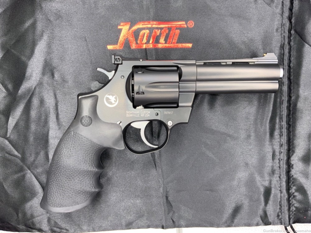 KORTH MONGOOSE 357 MAGNUM / 9MM 4" DOUBLE ACTION REVOLVER W/ ACCESSORIES-img-9
