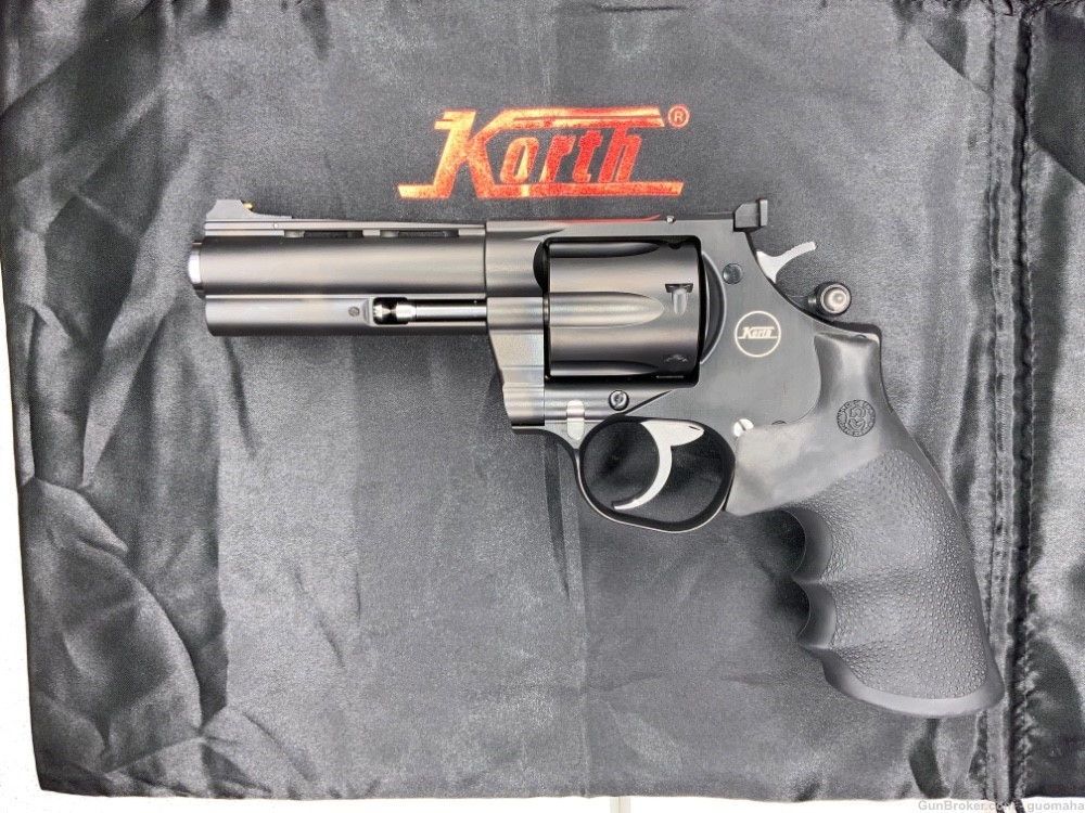 KORTH MONGOOSE 357 MAGNUM / 9MM 4" DOUBLE ACTION REVOLVER W/ ACCESSORIES-img-15