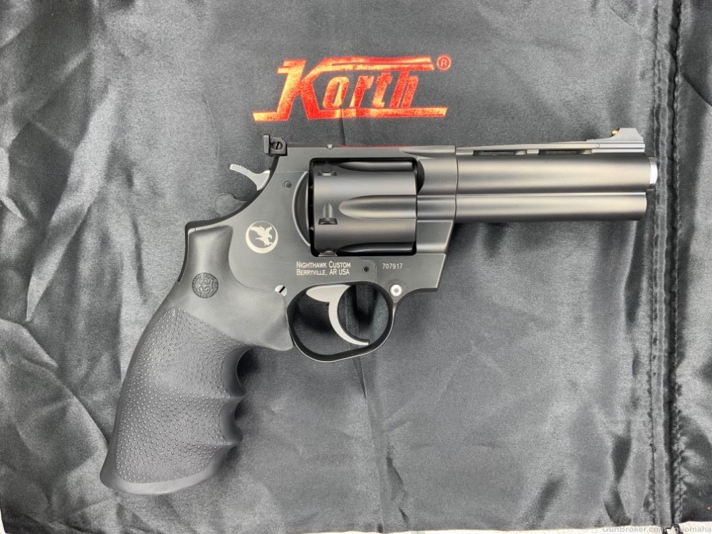 KORTH MONGOOSE 357 MAGNUM / 9MM 4" DOUBLE ACTION REVOLVER W/ ACCESSORIES-img-10