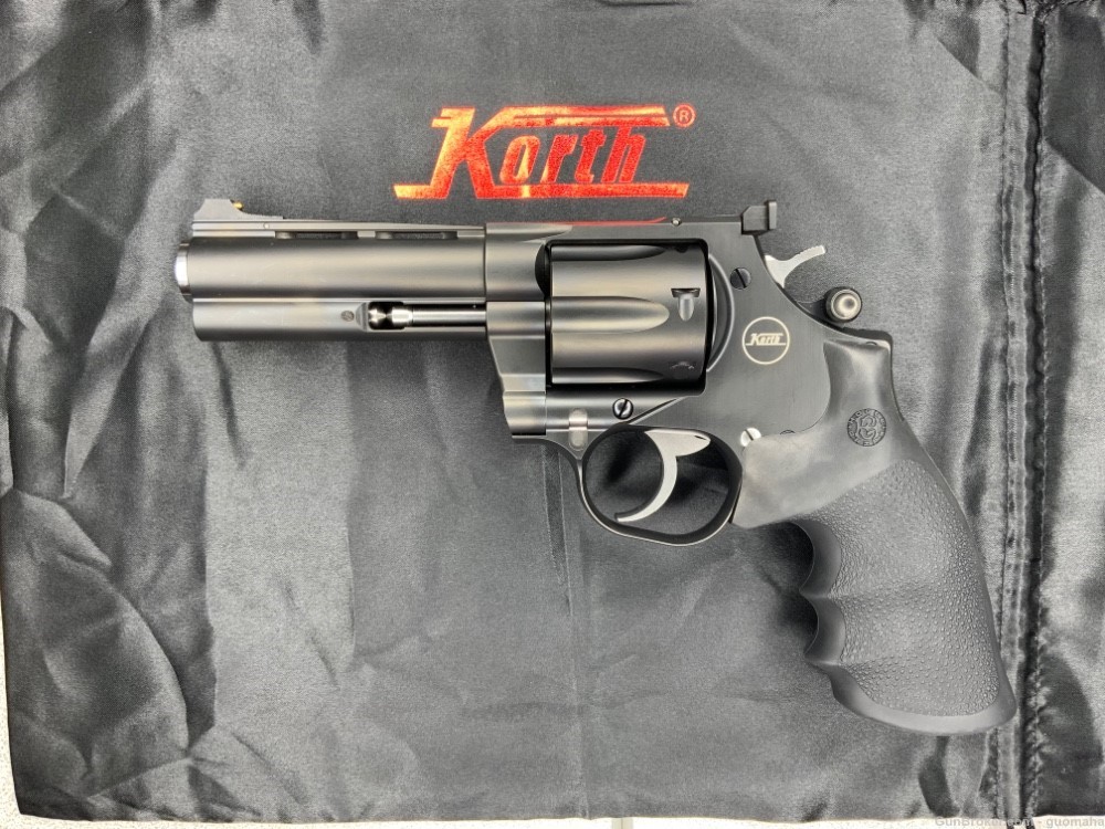KORTH MONGOOSE 357 MAGNUM / 9MM 4" DOUBLE ACTION REVOLVER W/ ACCESSORIES-img-14