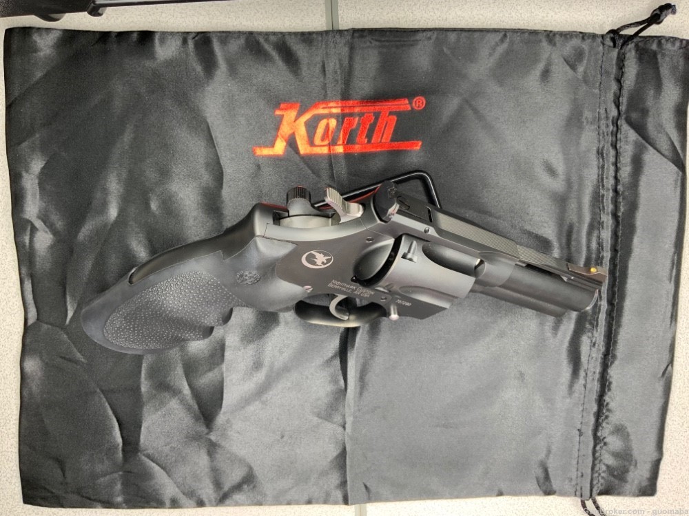 KORTH MONGOOSE 357 MAGNUM / 9MM 3" DOUBLE ACTION REVOLVER W/ ACCESSORIES-img-7