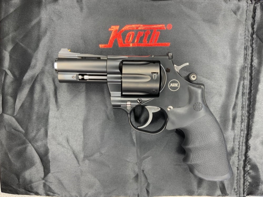 KORTH MONGOOSE 357 MAGNUM / 9MM 3" DOUBLE ACTION REVOLVER W/ ACCESSORIES-img-15