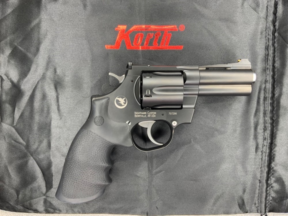 KORTH MONGOOSE 357 MAGNUM / 9MM 3" DOUBLE ACTION REVOLVER W/ ACCESSORIES-img-9