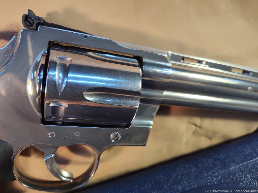 Colt Anaconda 6" Shot Revolver 8" Barrel .44 Magnum Stainles Steel WOW!!-img-23