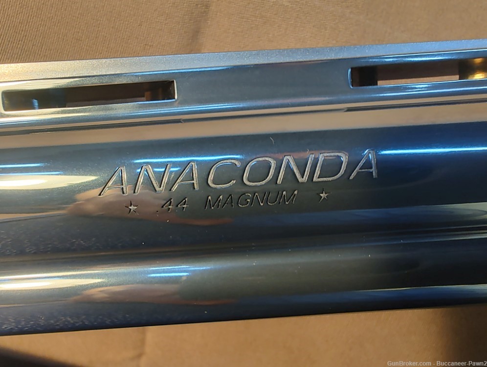Colt Anaconda 6" Shot Revolver 8" Barrel .44 Magnum Stainles Steel WOW!!-img-5